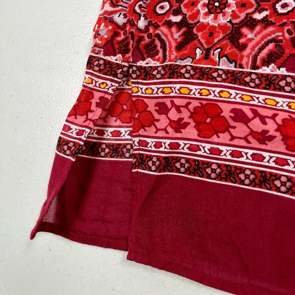 ANN TAYLOR LOFT Sz L The Softened Shirt Scarlet Bouquet
Softened Shirt Sheer - Picture 8 of 17